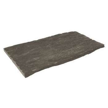 Dalle en paillis d'ardoise L. 100 x l. 30 cm - Ep.