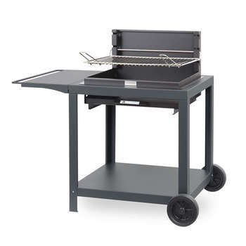 Barbecue + chariot Vintage Montory :  ardoise