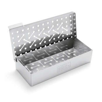 Fumoir universel en inox - 24,9x11,4x5,8 cm