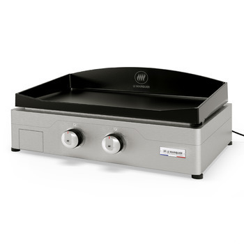 Plancha électrique Allure 260 en inox et plaque en