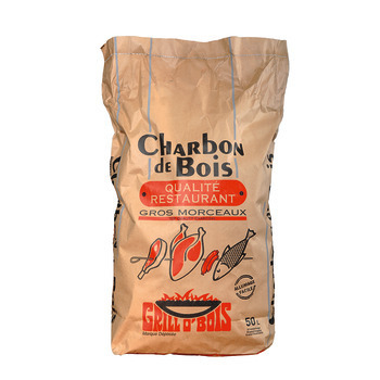 Charbon de bois : 50L