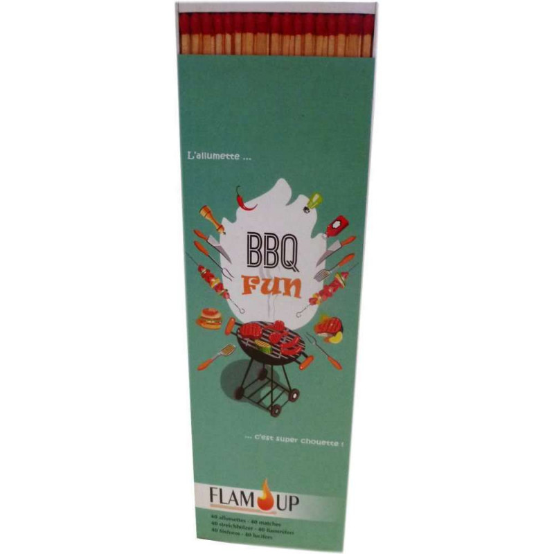 Allumette geante bbq bte 40 - flam up