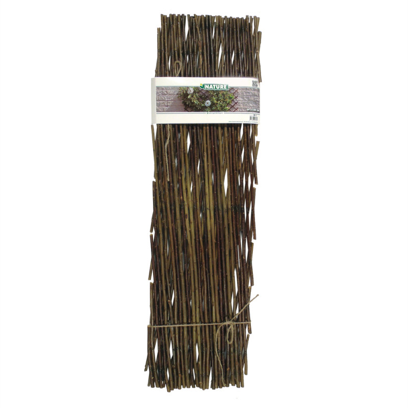 Treillis extensible osier L60 x H180 cm