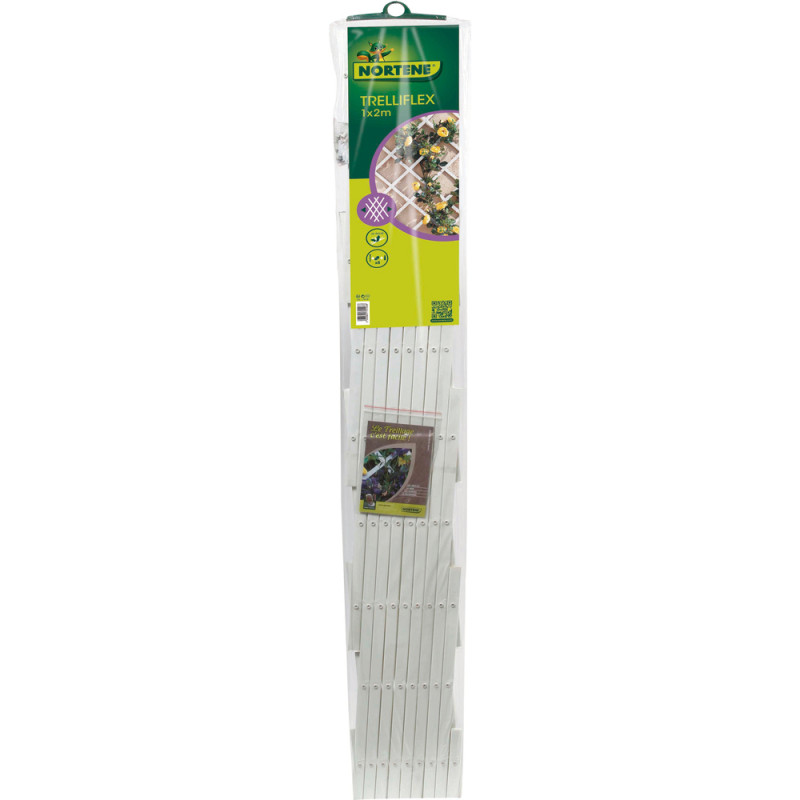 Treillis extensible Trelliflex, en PVC, coloris bl