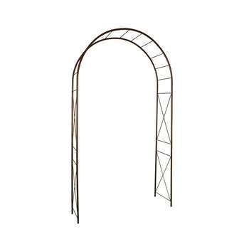 Arche double - Décor losange, coloris fer vieilli