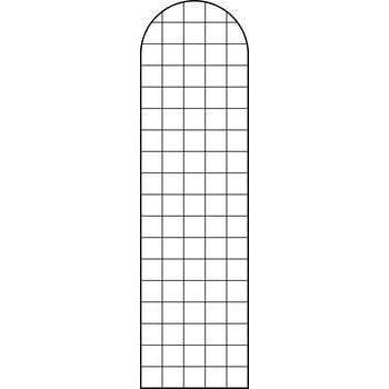 Treillage Ogive maille carrée (10cm), en acier - l