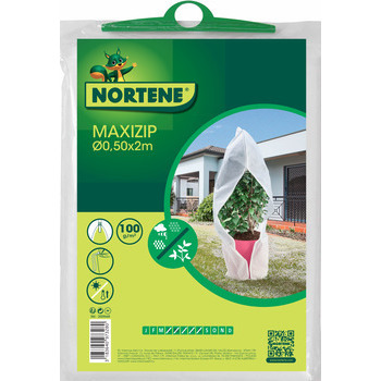 Housse d'hivernage maxi zip white 0,50x2 m
