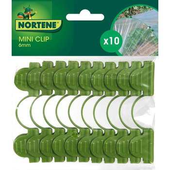 Lot de 10 clips pour filet, film ou voile