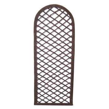 Treillis arrondi, en saule - l. 60 x H. 180 cm