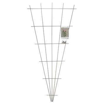 Treillis V : acier, vert, 75x145cm