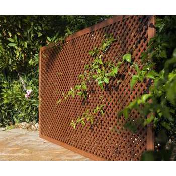 Treillis en osier LOP, marron - l. 60 x H. 120 cm