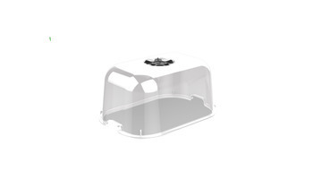 Serre de culture Green basic transparent 23,5x16,5