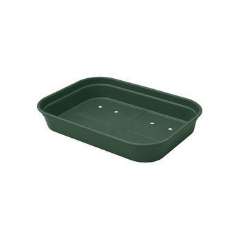 Plateau de culture Green Basics vert L. 36 cm