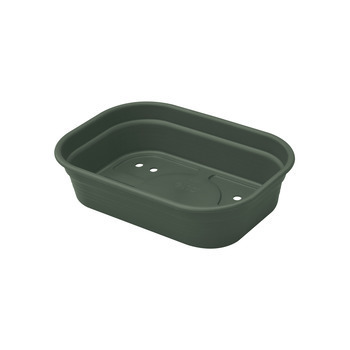 Plateau de culture Green Basics vert L. 24 cm