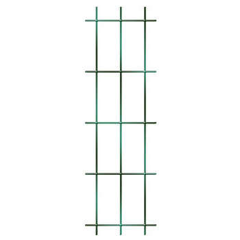 Treillage fil métal colonne L. 45 x H. 150cm vert