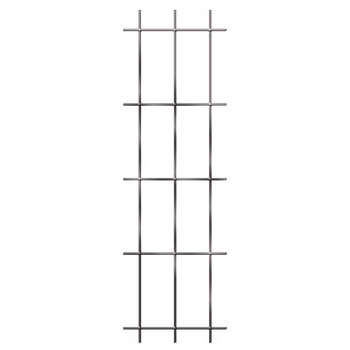 Treillage fil métal Colonne L. 45 x H. 150cm gris