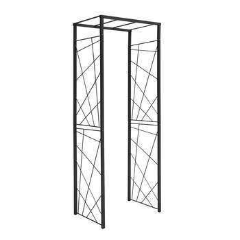 Pergola tube CAR25 Mandala anthracite 74x50x198 cm