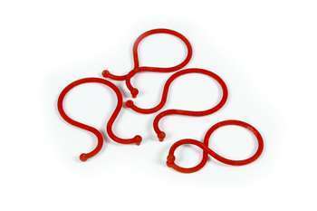 Lot de 25 clips de fixation TOMATOCLIP