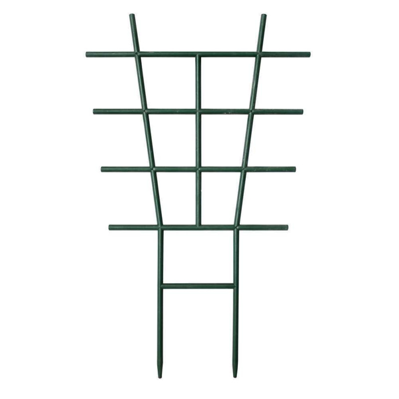 Lot De 2 Tuteurs Echelle Plastique H 37X23cm Vert