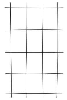 Treillage colonne : acier L.75xh.140cm
