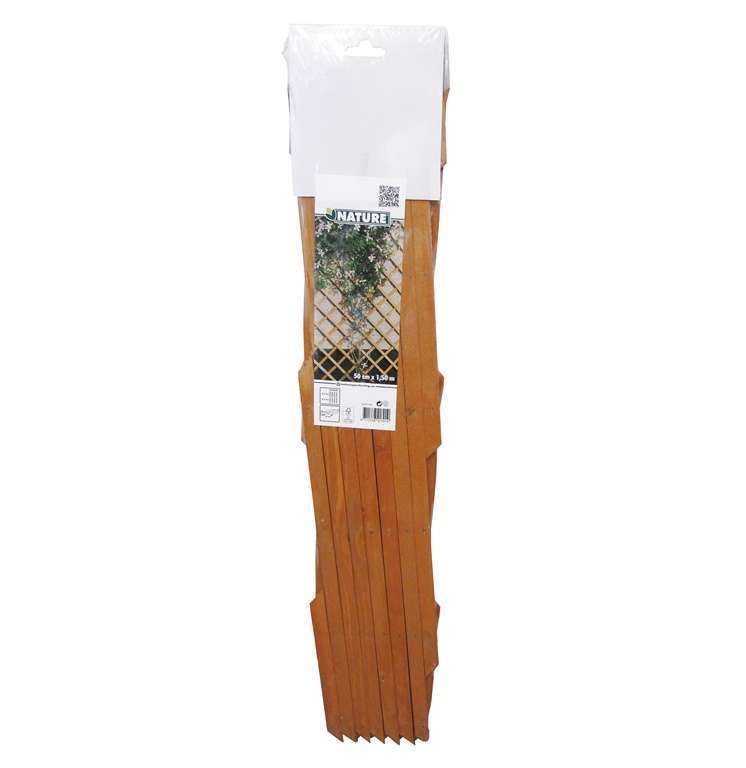 Treillis extensible en pin 50x150cm naturel