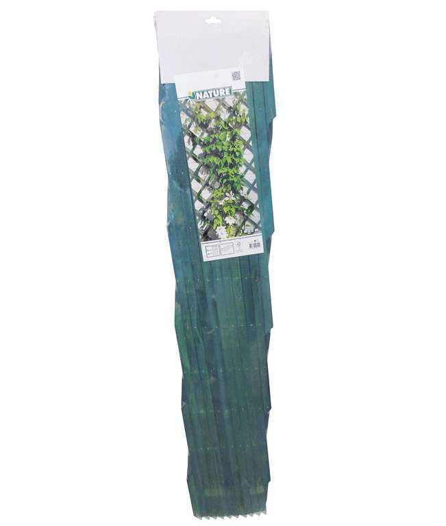 Treillis extensible en pin 100x200cm vert