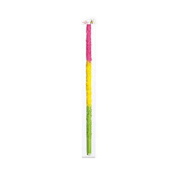 Bâton en plastique/papier, pour piñata : 50cm