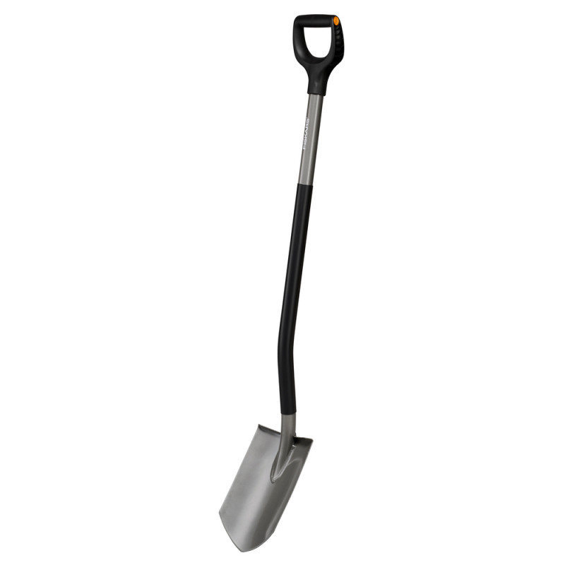 Bêche métal ergonomic à bord pointu 123 cm