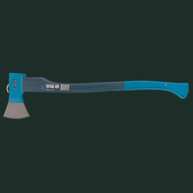 Hache allemande acier trempé d'abattage 1. 6 KG