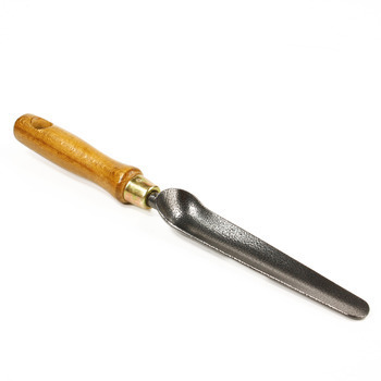 Couteau désherbeur avec poignée en bois