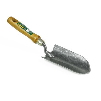 Transplantoir Forgé acier L17 l 8 poignée bois erg