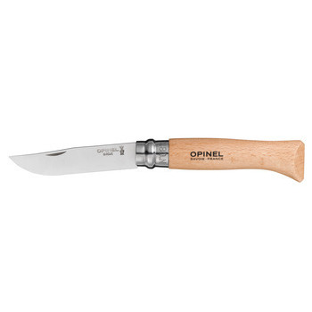 Couteau taille n°8 avec étui de ceinture lame inox