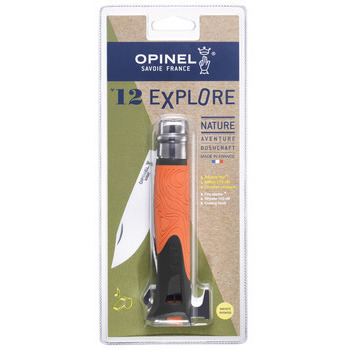 Couteau n°12 explore orange Opinel