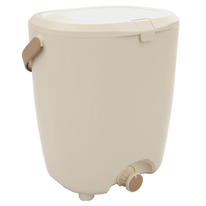 Composteur de cuisine en plastique Bokashi pure 15