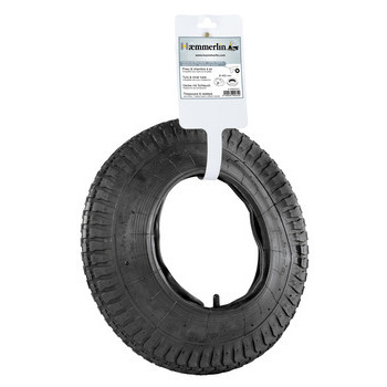 Pneu et chambre à air diamètre 400 mm pour brouett