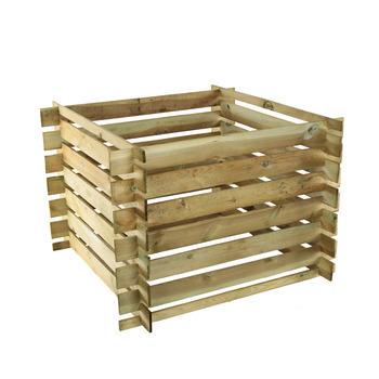Composteur bois pin traité autoclave: H.71cm