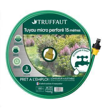 Arroseur Tritube Micro perforé 15 mètres