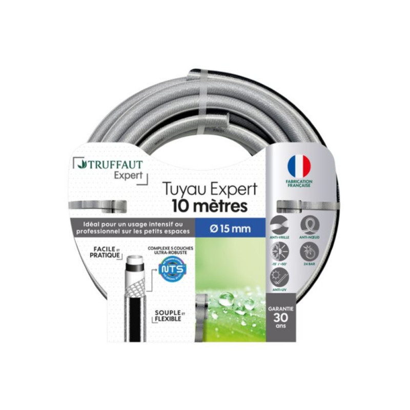 Tuyau d'arrosage Expert Ø15mm L. 10m