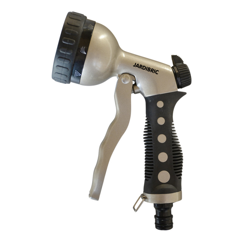 Pistolet Pro 7 jets réglable en laiton pour tuyau