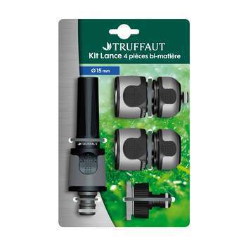 Kit arrosage complet pour tuyaux Diam 15mm