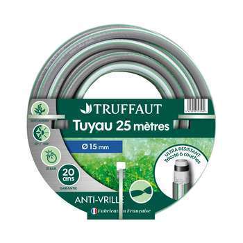 Tuyau d'arrosage 15mm x 25m