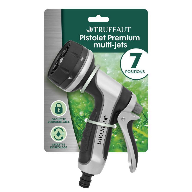 Pistolet d'arrosage multijets Premium - 7 position