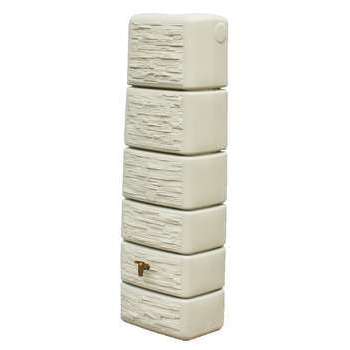 Récupérateur d'eau Cuve Slim StoneDecor Sable: L37