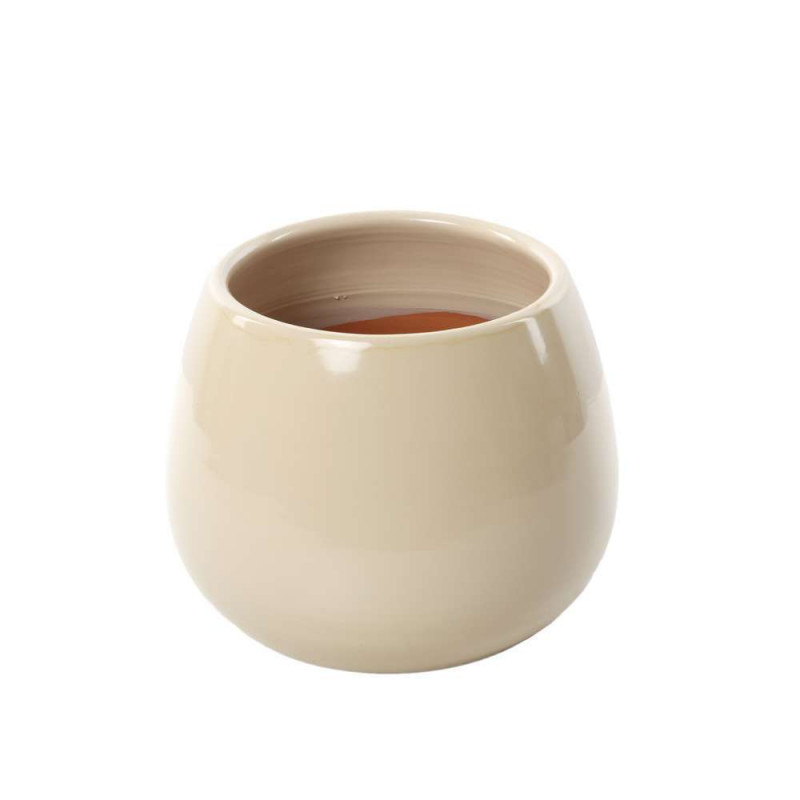 Pot d'intérieur Sauge en terre cuite émaillée D. 1