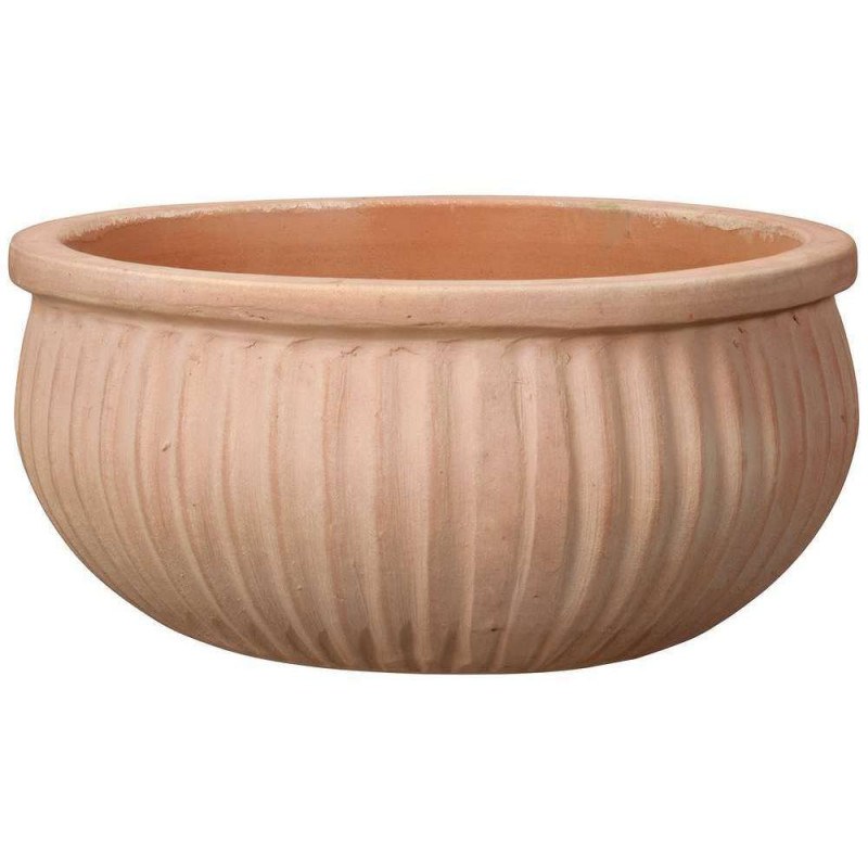 Coupe Atlas en terre cuite - D. 37 x H. 18cm