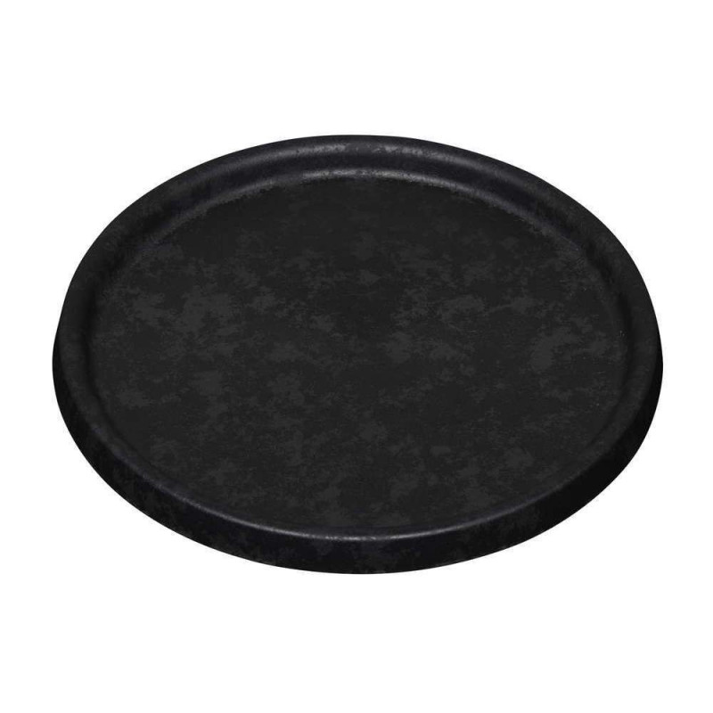 Soucoupe Element, coloris graphite - D. 38cm