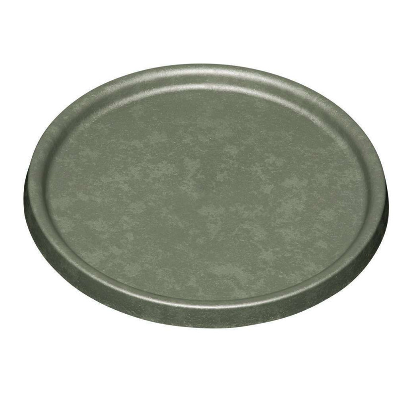 Soucoupe Element : plast., kaki, 23,2x1,6cm