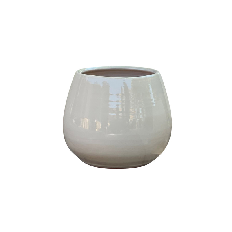 Pot Cancale crème D17 x H17 cm