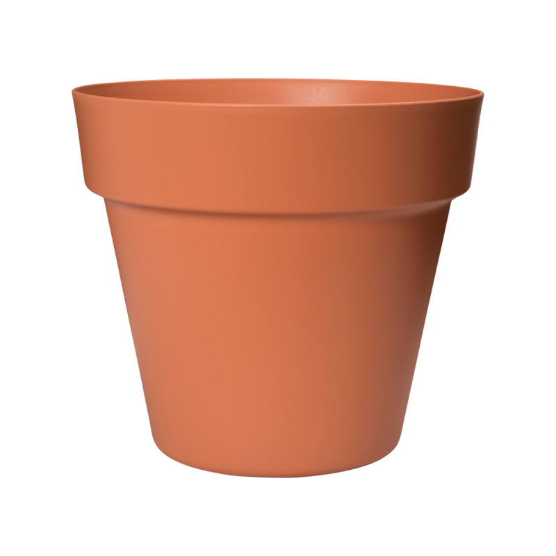 Pot de fleurs en plastique recyclé Paris couleur t
