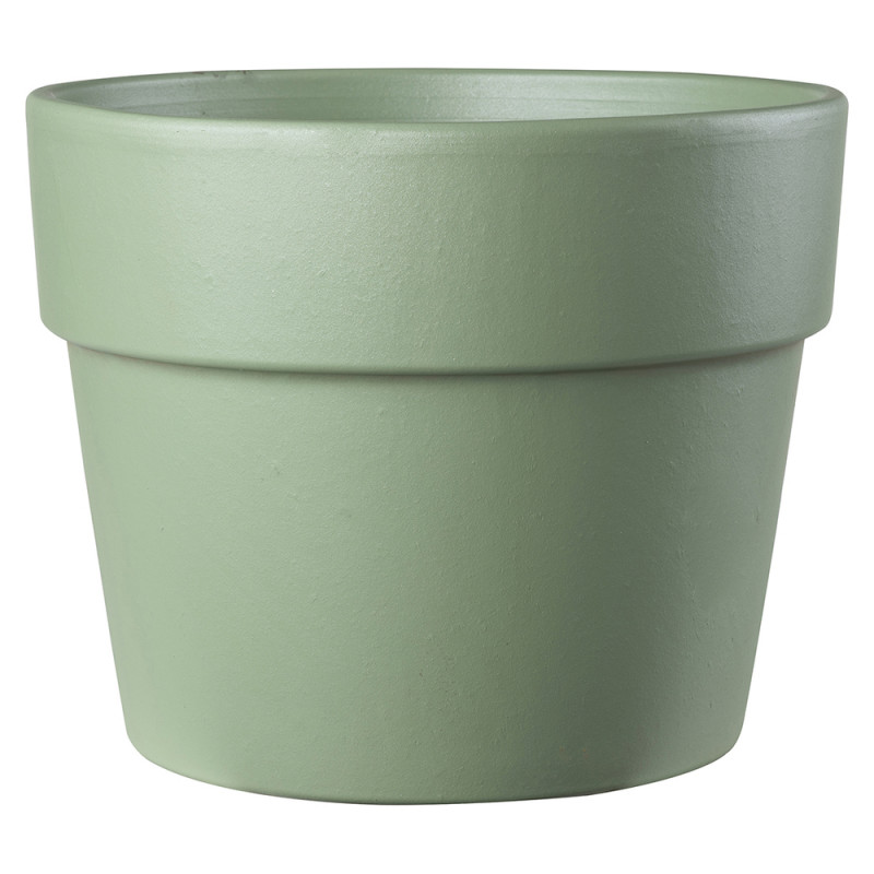 Pot Perfetto Colorama Sauge, en terre cuite - D. 2